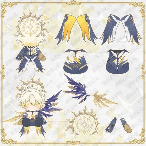  Búp bê bông Phainon/ Khaslana - Honkai Star Rail - Mantou 