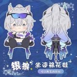  Búp bê bông Silver Wolf Lv999 - Honkai Star Rail - Mantou 