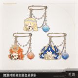  Ghim cài kim loại - By Sun's Scourge, By Moon's Revelation - Wuthering Waves 