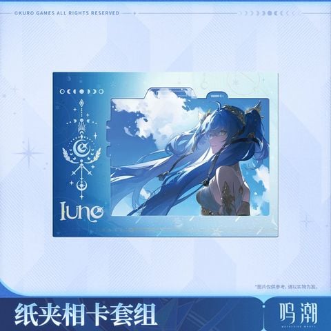  Bộ thẻ ảnh kẹp giấy nhân vật Iuno - Eternal Moment - By Sun's Scourge, By Moon's Revelation - Wuthering Waves 