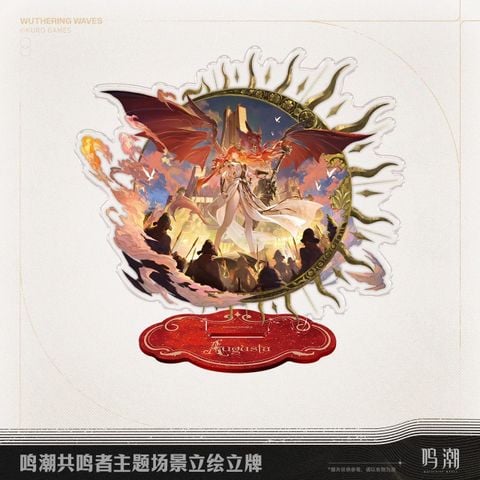  Standee Splash Art - By Sun's Scourge, By Moon's Revelation - Wuthering Waves 