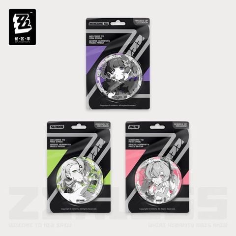 Huy hiệu tròn loạt phim Ý Cảnh phe phái Thiên Thần Vọng Tưởng - Zenless Zone Zero 
