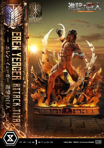  Eren: Attack Titan - Attack on Titan - Prime 1 Studio 