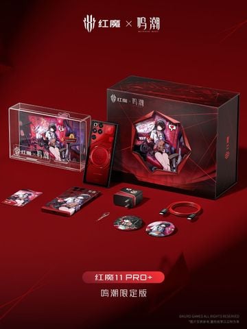  Điện thoại Nubia Red Magic 11 Pro phiên bản Chisa 16GB + 512GB - Wuthering Waves & REDMAGIC 