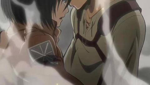  Mikasa & Eren - Attack on Titan - Saoirse Studio 
