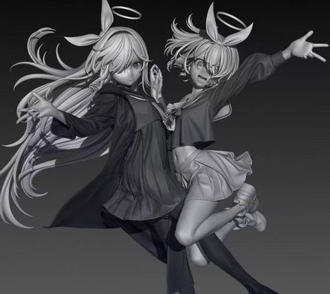  Plana & Arona - Blue Archive - ZTR Studio 