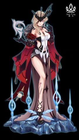  Signora - Genshin Impact - Sea King Studio 