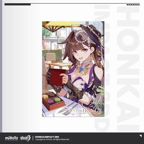  [Hàng sẵn] Bộ thẻ sưu tập và móc khóa/standee Chúc Mừng Sinh Nhật 2025 - Honkai Impact 3 