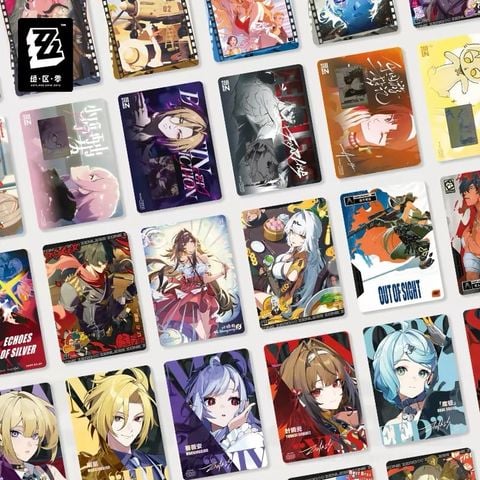  Bộ sưu tập thẻ bài nhân vật đợt 2 - Zenless Zone Zero - 3Z Studio & Shining Soul 