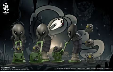  Greyroot & Hornet - Hollow Knight - Sculpting Soul Studio 