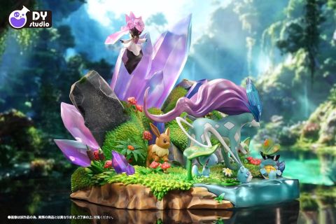  Suicune and Pokémon in the Afternoon Sun - DY Studio 