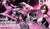  Motorcycle Girl Mari Makinami - Neon Genesis Evangelion - SX Studio 