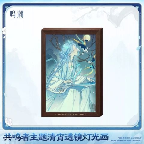  Tranh đèn Qingxiao - Lamplight In Mirage, Sword's Resolve In Heart - Wuthering Waves 