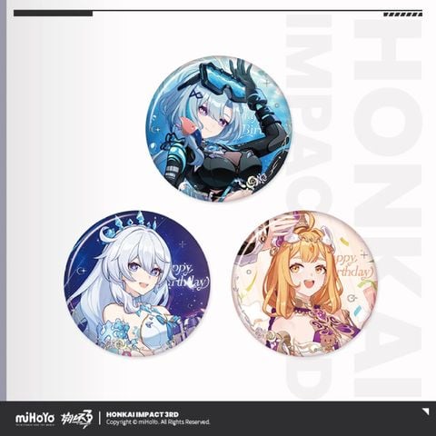  Huy hiệu Chúc Mừng Sinh Nhật năm 2025 - Honkai Impact 3 
