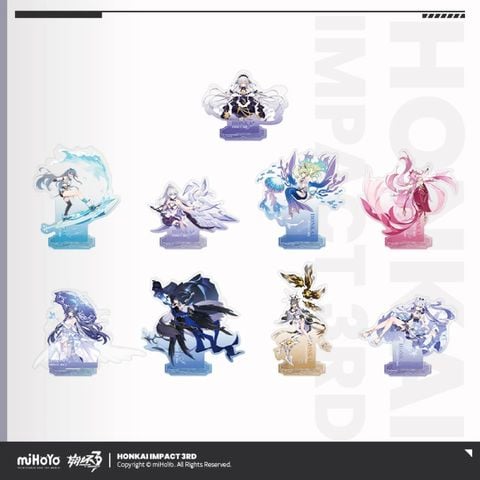  Standee loạt chủ đề Trang Phục Mới Theo Thời Gian - Honkai Impact 3 