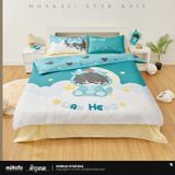  Bộ chăn ga gối Q loạt chủ đề Ký Túc Xá - Honkai Star Rail 
