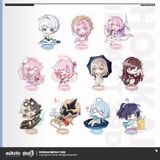  Standee mini 13 Anh Kiệt Trục Hỏa dòng Gachapon Paradise - Honkai Impact 3 