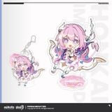  Standee mini 13 Anh Kiệt Trục Hỏa dòng Gachapon Paradise - Honkai Impact 3 