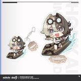  Standee mini 13 Anh Kiệt Trục Hỏa dòng Gachapon Paradise - Honkai Impact 3 