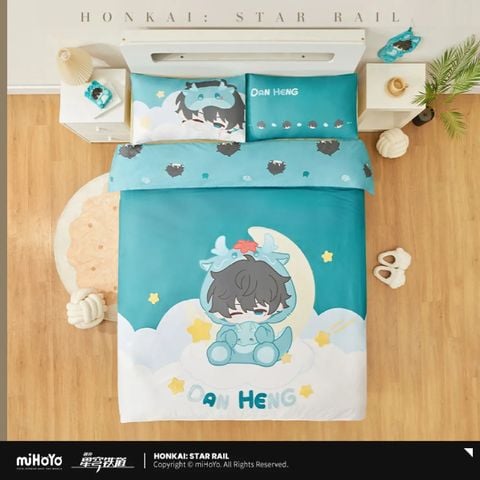  Bộ chăn ga gối Q loạt chủ đề Ký Túc Xá - Honkai Star Rail 