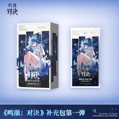  Bộ thẻ bài Wuthering Waves Battle - Booster Pack 01 - Wuthering Waves 