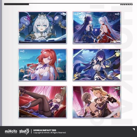  Giấy màu PET dòng CG - Honkai Impact 3 