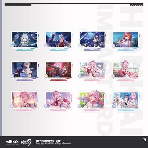  Chân đế acrylic dòng CG vol.2 - Honkai Impact 3 