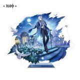  Standee và Huy hiệu nhân vật chủ dòng thời trang Teyvat - Genshin Impact 