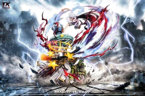  Nika Luffy vs Kizaru - One Piece - TK Studio 