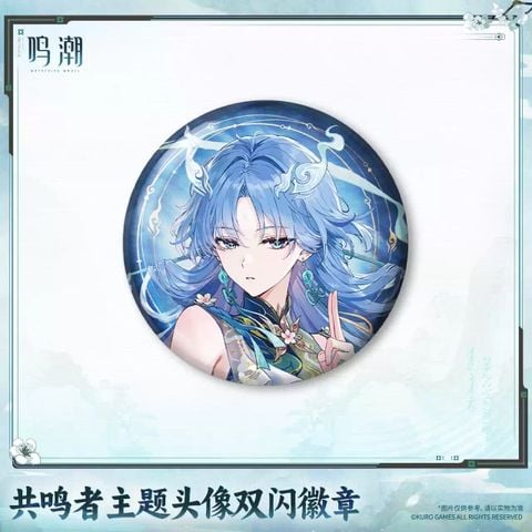  Huy hiệu Double Flash - Lamplight In Mirage, Sword's Resolve In Heart - Wuthering Waves 