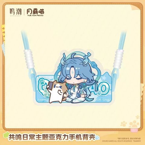  Kẹp điện thoại acrylic - Wuthering Waves x YUE XIN MEOW Collab 