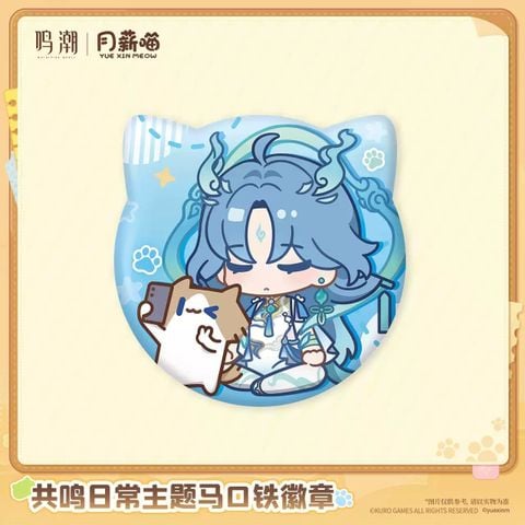  Huy hiệu tai mèo - Wuthering Waves x YUE XIN MEOW Collab 