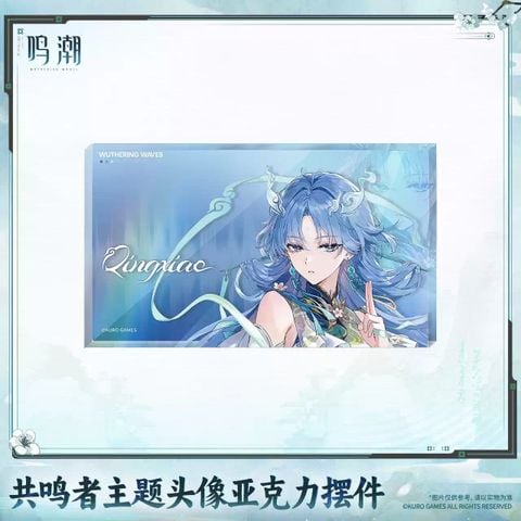  Khối acrylic - Lamplight In Mirage, Sword's Resolve In Heart - Wuthering Waves 