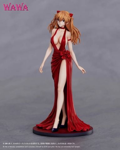  Asuka Red Evening Dress Ver. - Neon Genesis Evangelion - WAWA Studio 