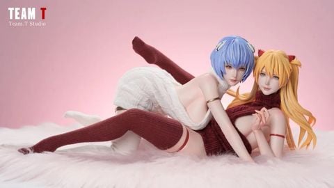  Asuka & Rei Ayanami - Neon Genesis Evangelion - TEAM-T Studio 