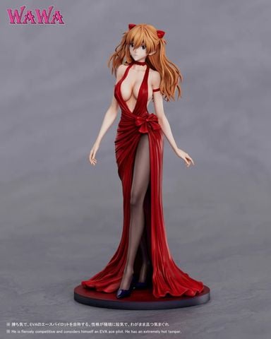  Asuka Red Evening Dress Ver. - Neon Genesis Evangelion - WAWA Studio 