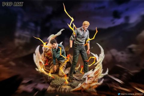  Reiner & Bertholdt - Attack on Titan - POP ART Studio 