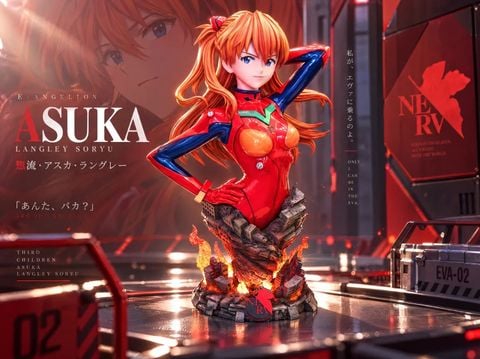  Bust Asuka Langley Soryu - Neon Genesis Evangelion - Liyue Studio 