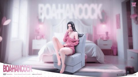  Boa Hancock - One Piece - Pink Butterfly Studio 