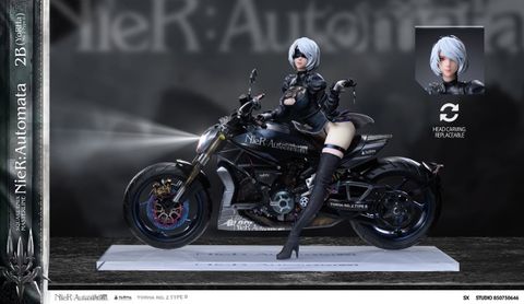  Motorcycle 2B - NieR:Automata - Aetheria Studio & SX Studio 