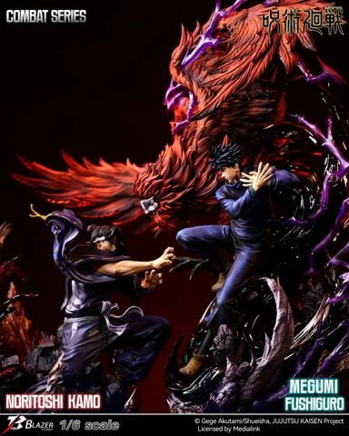  Megumi Fushiguro Vs Noritoshi Kamo - Jujutsu Kaisen - Blazer Studio 