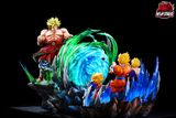  Broly VS Goku Gohan Goten - Dragon Ball - Kylin Studio 