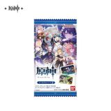  Bánh xốp kèm sticker Genshin - Vị Caramel (Đợt 2) - Genshin Impact - miHoYo & BANDAI 