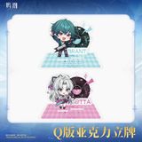  Standee Q acrylic - Lightly We Toss the Crown – Anniversary 1st 2025 - Wuthering Waves 