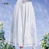  Chân váy dài xếp ly chủ đề nhân vật Kamisato Ayato - Genshin Impact 