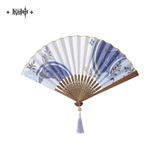  Quạt cầm tay chủ đề nhân vật Kamisato Ayato - Genshin Impact 