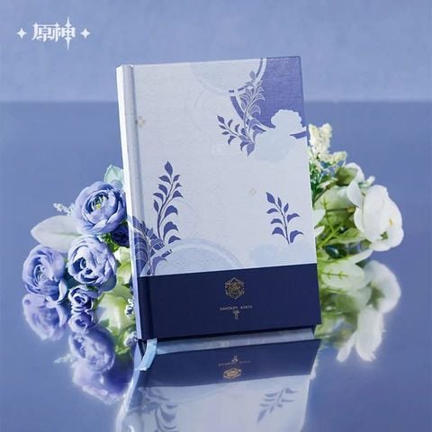  Hộp quà sổ tay & thẻ đánh dấu chủ đề nhân vật Kamisato Ayato - Genshin Impact 