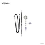  Bộ phụ kiện trâm cài áo chủ đề Quan Chấp Hành Fatui - Genshin Impact 