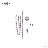  Bộ phụ kiện trâm cài áo chủ đề Quan Chấp Hành Fatui - Genshin Impact 