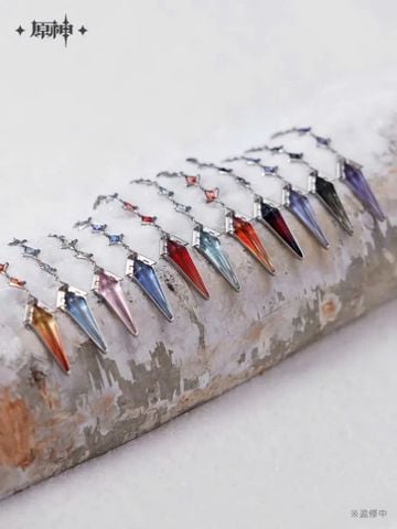  Bộ phụ kiện trâm cài áo chủ đề Quan Chấp Hành Fatui - Genshin Impact 